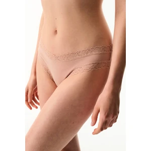 Bej Rahat Pamuklu Slip Külot