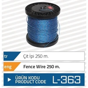 Gnc Elektrikli Çit İpi 250 mt