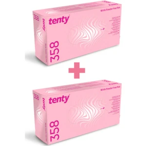 Tenty Nitril Pembe Eldiven 2 Li Paket S Beden
