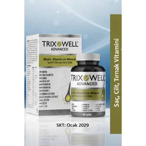 Trıxowell Advanced Biotin Vitamin ve Mineral Içeren Multivitamin