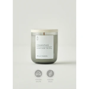 Bella Maison Osmanthus Ahşap Fitilli Soy Wax Mum
