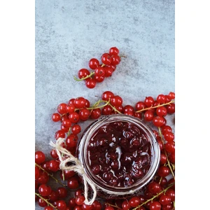 Pembe Denge ( Frenk Üzümü & Vanilya Özütü Reçeli )