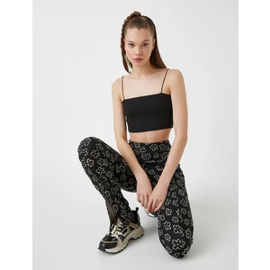 İnce Askılı Crop Atlet