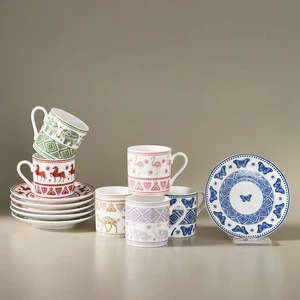 Teri 6 Kişilik Kahve Fincanı 90 ml