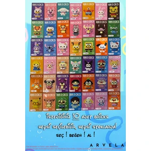 Bricks Seçmeli 10’lu Mini Blok Seti - Sen Ne Istersen