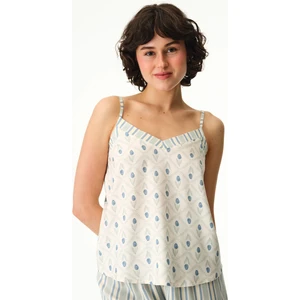 Serenity Çiçekli Atlet Pijama Üstü