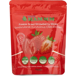 Freeze Dried Çilek Dilimleri 15 gr