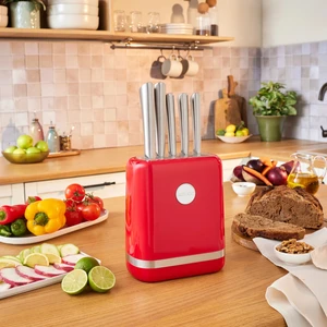 Retroway Standlı 6 Parça Bıçak Seti