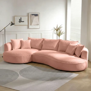 Venedik Plus Köşe Koltuk Sol Köşe Pudra