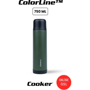 Colorline 750 ml Paslanmaz Çelik Termos