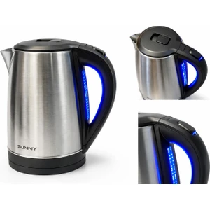 Flora LED Paslanmaz Çelik Kettle