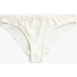 Arkası Dantelli Brief Külot