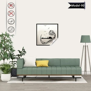 Akıllı Kağıt Statik Tutunma Özellikli Tablo - Poster Dini (Model- 90)