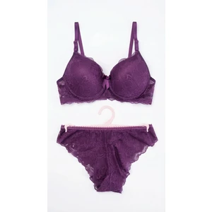 Mor Boş Kap Dream Sütyen Takım
