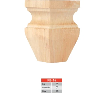Fb-16 Ahşap Ayak X10