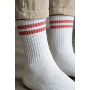 Katia & Bony Kadın Şeritli Soket Çorap Ekru
