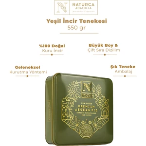 Naturca Teneke İncir Kurusu Çift Sıra