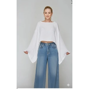 Müslin Kumaş %100 Pamuklu Yarasa  Kol