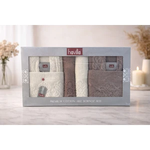 8 Parça Bornoz Takımı