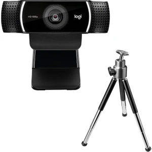 960-001088 C922 Pro Stream Webcam V-U0028 Tripod Destekli