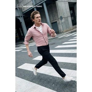 Kolay Ütülenebilir Slim Fit Basic Gömlek F9884AX26SP