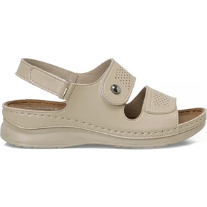 167252.Z6FX Bej Kadın Düz Sandalet