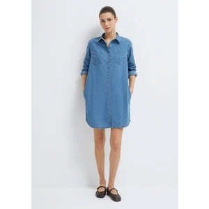 Liz Mavi Jean Elbise 130656-A1578