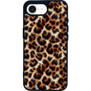 iPhone 16E Uyumlu Leopar Tasarımlı Glossy Premium Kılıf