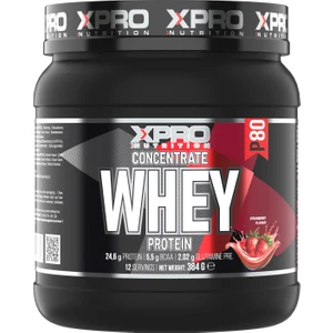 Xpro Concentrate Whey Protein Tozu Çilek Aromalı 384 gr