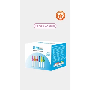 Arayüz Fırça Seti Pembe 25'li