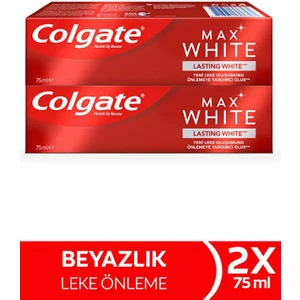 Max White Beyazlatıcı Diş Macunu 75 ml x2 Adet