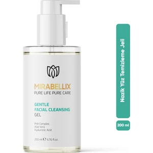 Nazik & Nemlendirici Yüz Temizleme Jeli – Hyaluronik Asit, Aloe Vera ve PHA Kompleksi İçerikli 200 ml