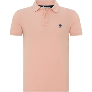 Routefield Partisan Erkek Pembe Polo Tişört