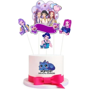 Parti Show K-Pop Demon Hunters Pasta Süsü Seti