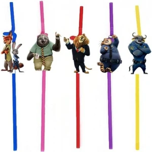 Parti Show Zootopia 10'lu Artistik Pipet
