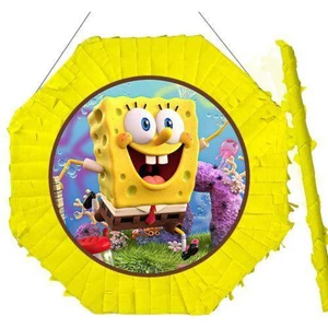Parti Show Sünger Bob Pinyata 42 cm + Sopası