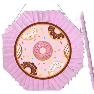 Parti Show Donut Temalı Pinyata 42 cm + Sopası