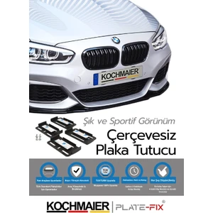 Çerçevesiz Plaka Tutucu Plakalık