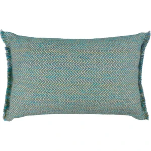 Multi Flower Lacivert Kırlent Kılıfı