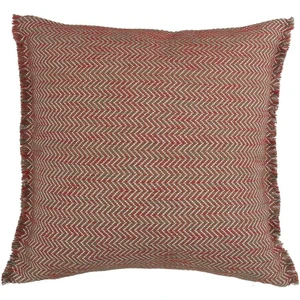 Yılbaşı Zigzag Desenli Temalı Kırlent Kılıfı