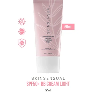 Skin Sensual BB Krem Light 50ml SPF50 PA++++ | Leke Karşıtı, Aydınlık Cilt Görünümü | UVA/UVB Koruma