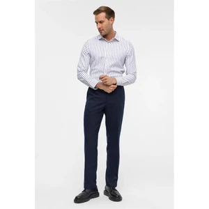 Lacivert Regular Düz Casual Pantolon