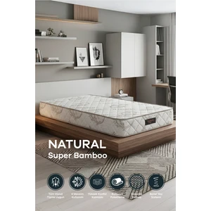Full Ortopedik Natural Süper Bambu Yatak