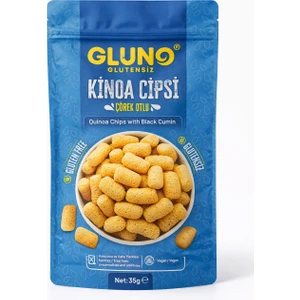 Gluno Glutensiz Kinoa Cipsi Çörekotlu 35GR