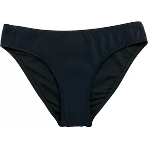 Siyah Dar Kalıp Düz Kalın Kenar Bikini Altı