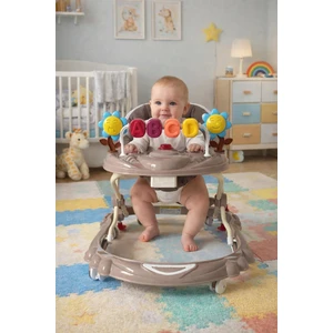 Acr Ciciko Ciciko Smile Yürüteç Öğretici ve Stoplu Antrasit Yürüteç