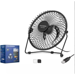 Hadron HDX7252 Siyah Vantilatör USB METAL18CM