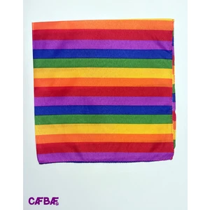 Cafbaf Kare Bandana Gökkuşağı