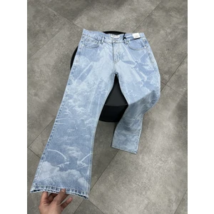Difransel Jeans Erkek Desenli Baggy Jean