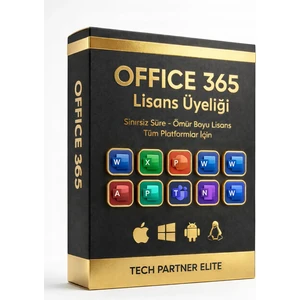 Office 365 Pro 5 Cihaz Süresiz Kullanım - Windows, Ipad, Tablet, Macos, Android, Ios, Macbook